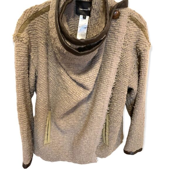 Isabel Marant Women’s wrap Sweater with button cowl neck  |Size: 1| - Picture 10 of 13